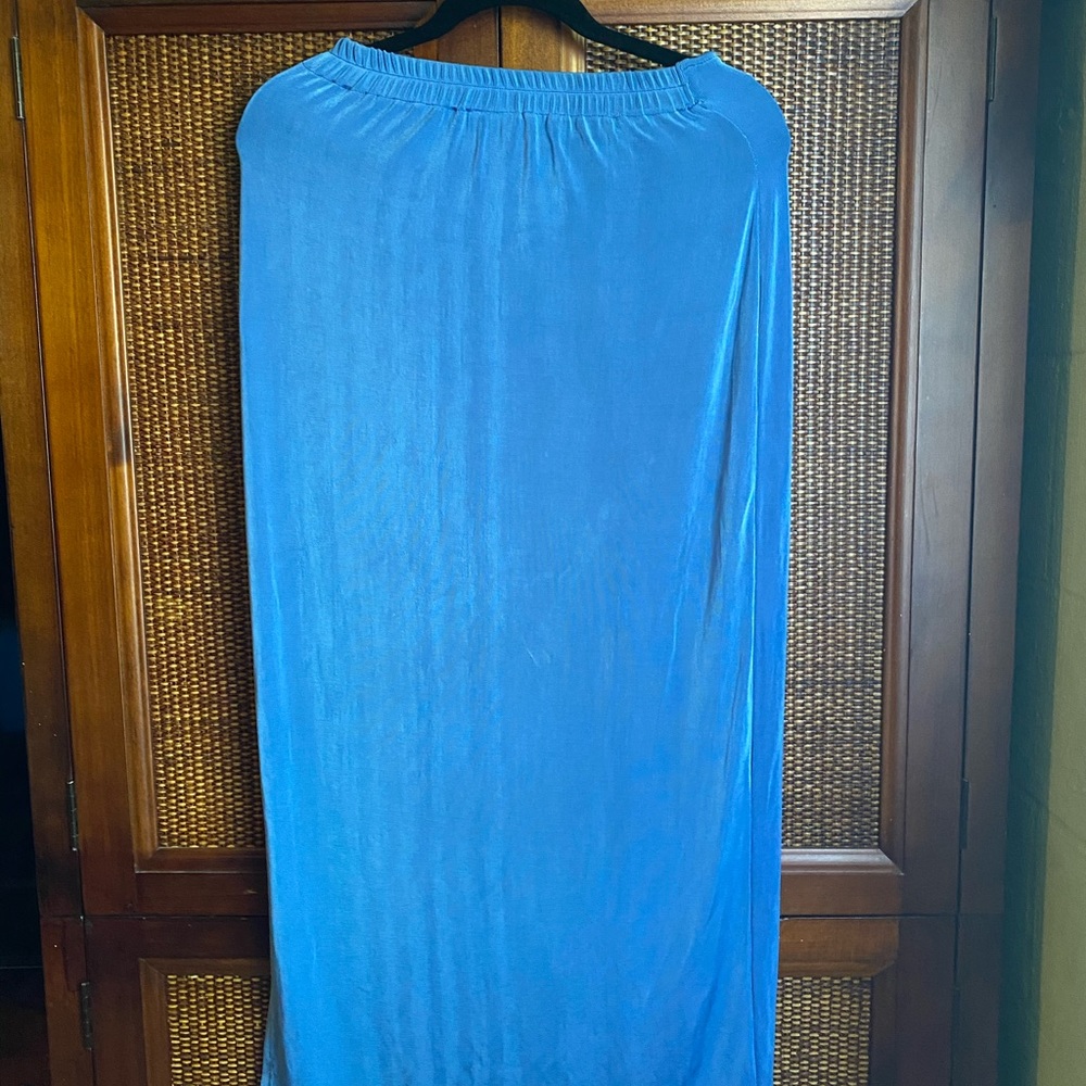 Double D ranch skirt blue
